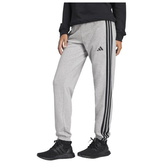 Adidas Γυναικείο παντελόνι φόρμας Essentials 3-Stripes French Terry Cuffed Pants